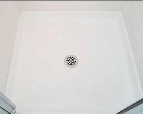 Shower Floor after cleaning